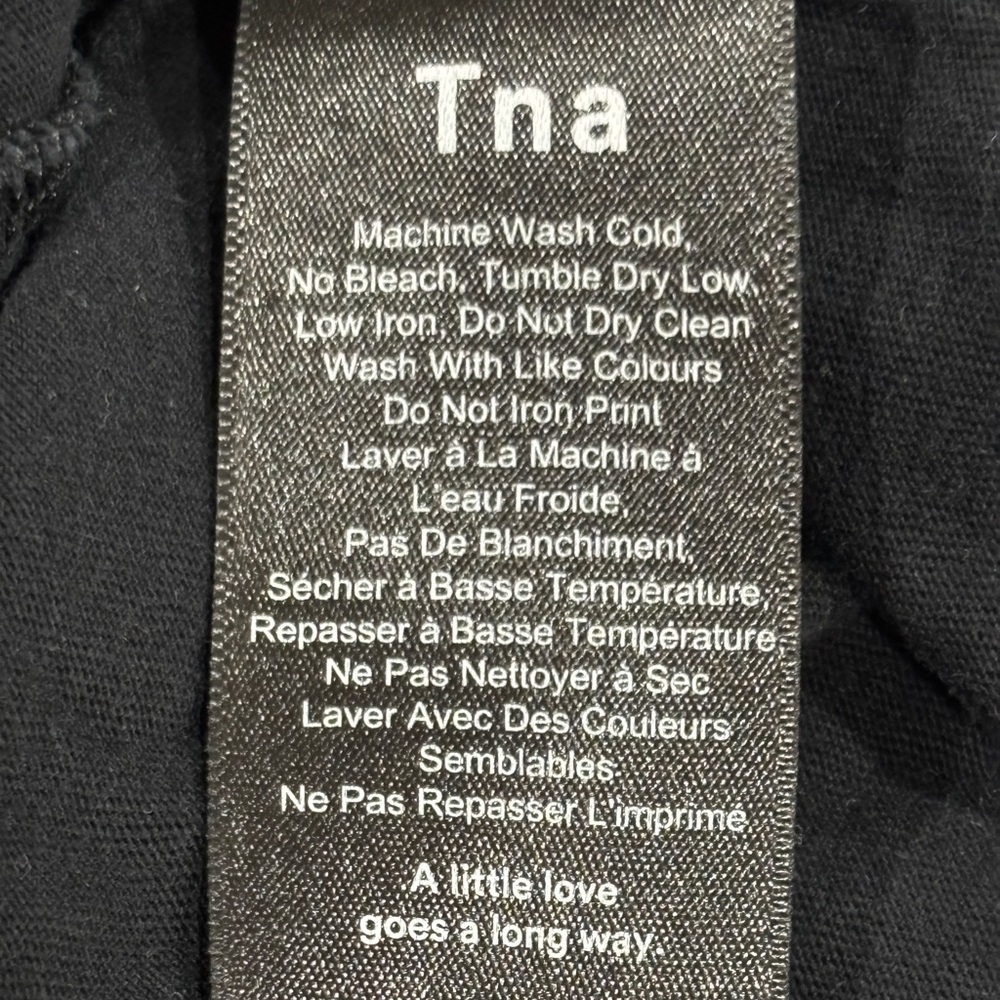 TNA Black Long Sleeve Shirt - Picture 7 of 8